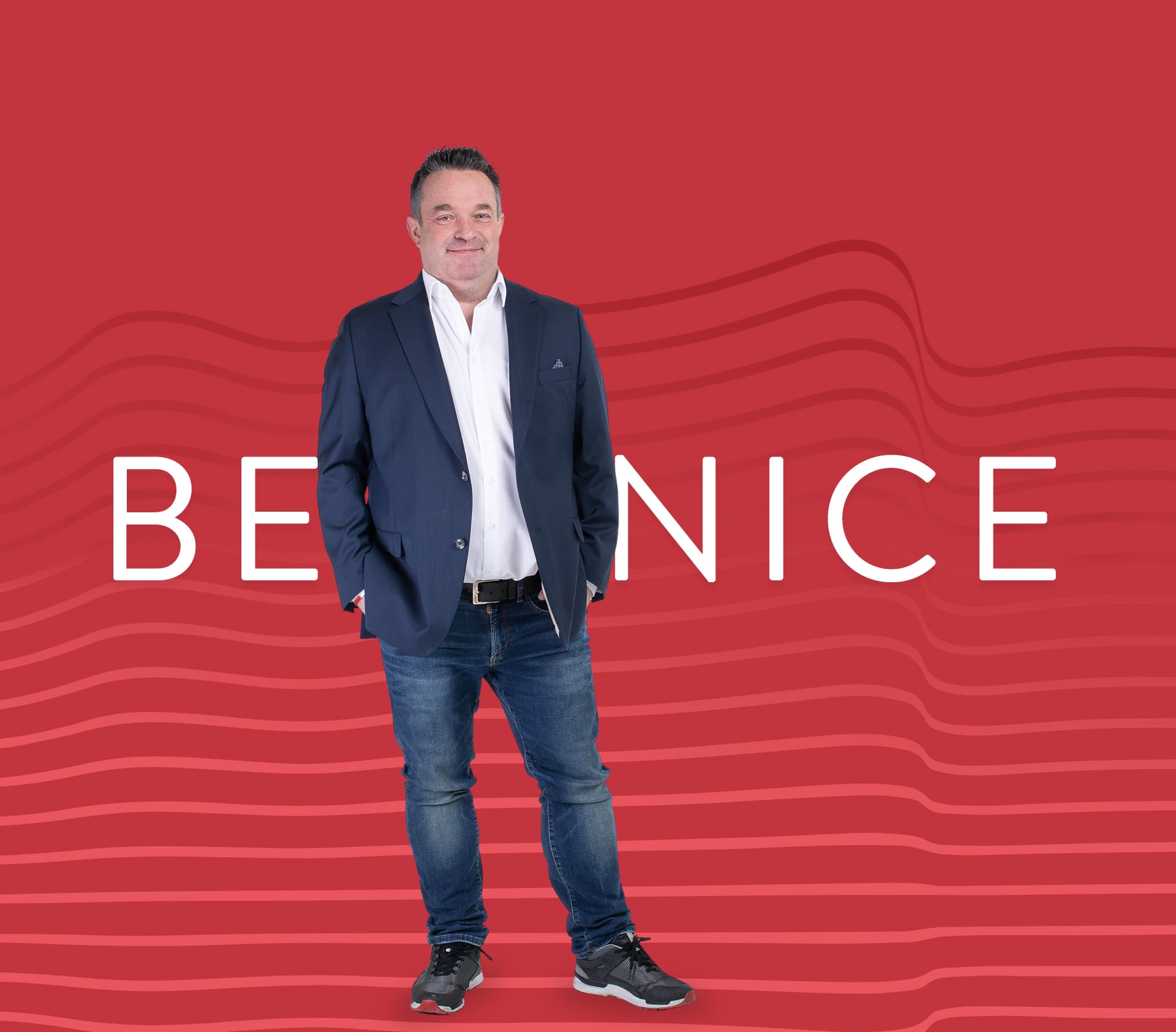 Be nice Spruch mit Christian Zach