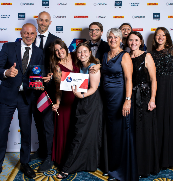 Meilenstein 2022 - Top20 Arbeitergeber Europa