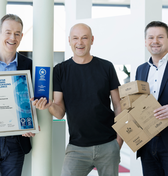 Meilenstein 2022 - Verpackung